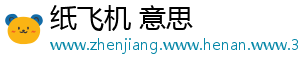 纸飞机 意思
